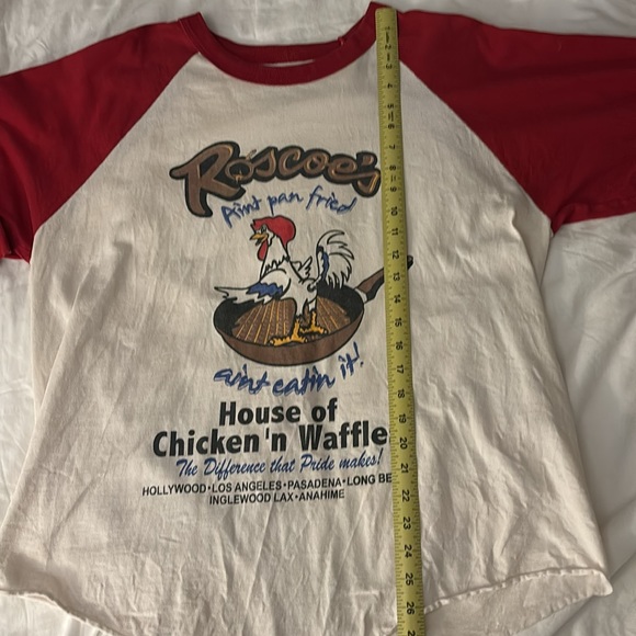 RARE Roscoe’s House Of Chicken ‘n Waffles “ANAHIME” Baseball Shirt - XL 🍗🧇 - Picture 7 of 7